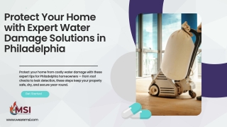Protect Your Home with Expert Water Damage Solutions in Philadelphia