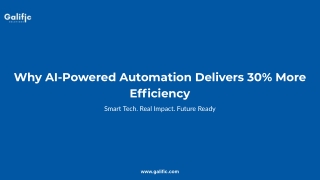 Why AI-Powered Automation Delivers 30% More Efficiency – A Data-Driven Analysis