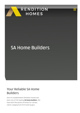 SA Home Builders