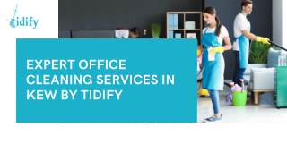 Expert Office Cleaning Services in Kew by Tidify