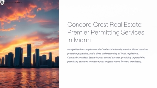Permitting Services Miami – Easy Online Applications & Approvals
