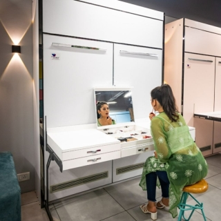 Wall Bed with Dressing Cabinet – Stylish Space-Saving Furniture  Flybed Home