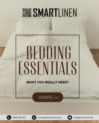Bedding Essentials from SMARTLINEN