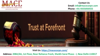 Legal Metrology Law Firm | Mace Corporate Associates