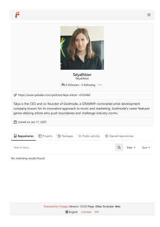 Talya Elitzer and Godmode