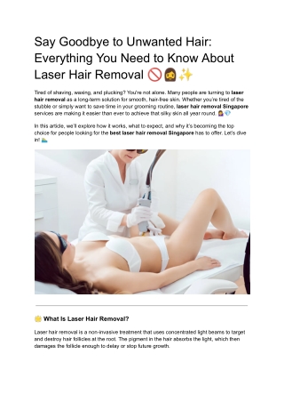 Blush, The Hair Removal Specialist