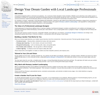 Design Your Dream Garden with Local Landscape Professionals