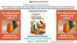 Modern rugs online shopping
