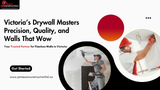 Victoria’s Drywall Masters – Precision, Quality, and Walls That Wow