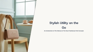 Stylish Utility on the Go