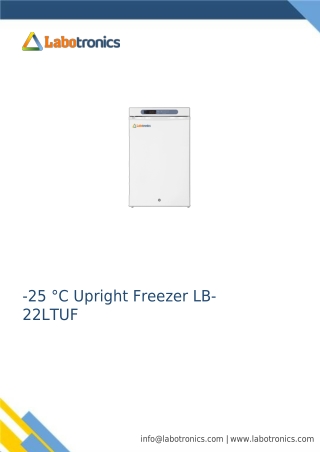 -25-°C-Upright-Freezer-LB-22LTUF