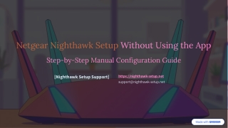 Netgear-Nighthawk-Setup-Without-Using-the-App