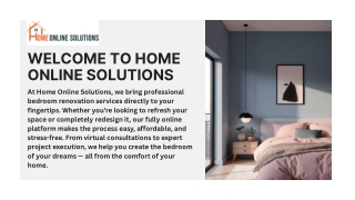 Home Online Solutions Bedroom REnovation