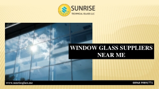 Best Glass Company In Oman