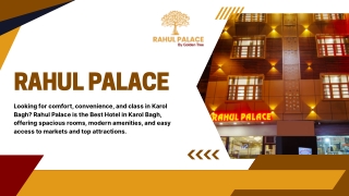 Best Hotel near Karol Bagh Metro Station