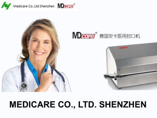 Sterilization Pouch Sealer for Secure Sealing | MEDICARE