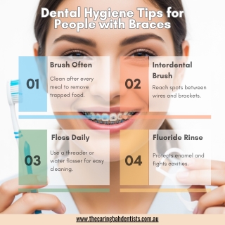 Dental Hygiene Tips for People with Braces