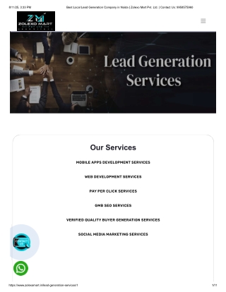 Local Lead Generation & Social Media Marketing Noida