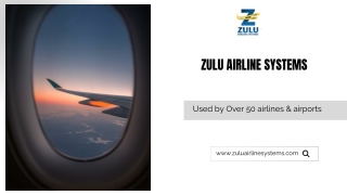 Zulu Airline Systems – Innovative Airline Planning Solutions