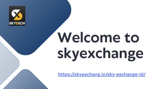 How to create a Sky Exchange ID