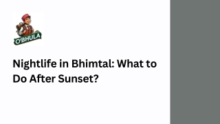 Nightlife in Bhimtal What to Do After Sunset