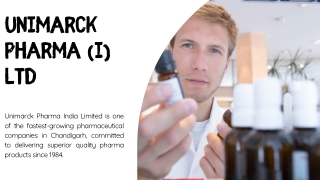 Best Pharma Manufacturing Company in Tricity