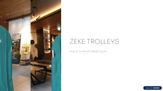 Zeke Trolleys - Elevating Hospitality Operations with Premium Trolley Solutions