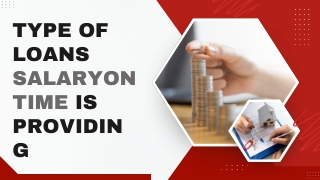 Type of loans salaryontime is providing