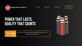 Power That Lasts, Quality That Counts