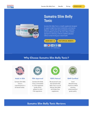 Sumatra slim belly tonic reviews