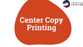 High-Quality Business Envelopes Print Shop - Center Copy Printing