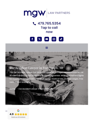 Car Accident Lawyer in Fort Smith, AR