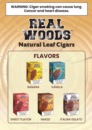 Realwood Flavored Cigars – Official Product Specs PDF