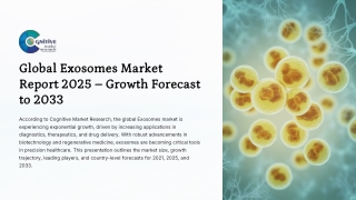 Exosomes Market Report