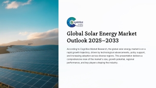 Solar Energy Market Report