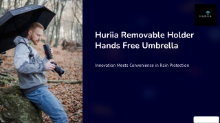 Removable Holder Hands Free Umbrella for Easy Use