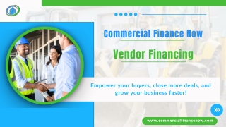 Vendor Financing