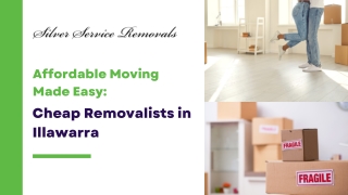 Cheap Removalists in Illawarra