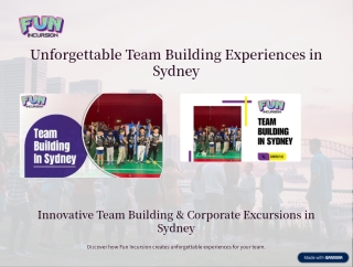 Unforgettable Team Building Experiences In Sydney