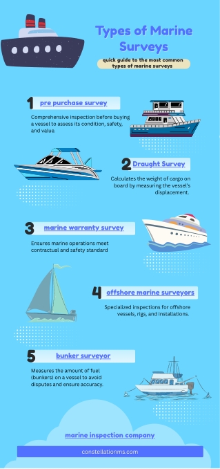 Quick Guide to the Most Common Types of Marine Surveys | Constellation MS