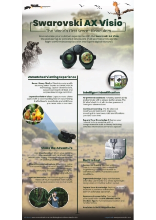 Swarovski AX Visio - Smart Binocular