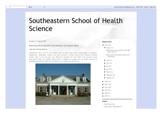 Southeastern School of Health Science_ Mastering Lifesaving Skills with AHA Basic Life Support (BLS)