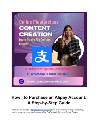 How , to Purchase an Alipay Account_ A Step-by-Step Guide