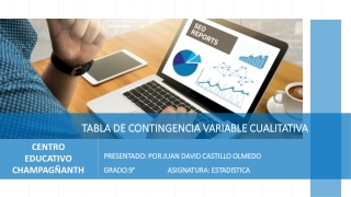 ESTADISTICA TABLA DE CONTINGENCIA