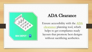 ADA Clearance
