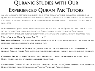 Quran pak Academy