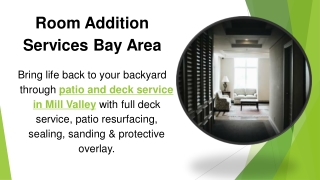 Room Addition Services Bay Area