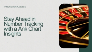 Stay Ahead in Number Tracking with a Ank Chart Insights