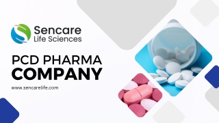 Best PCD Pharma Company In India