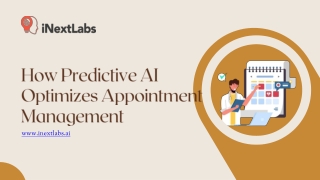 How Predictive AI Optimizes Appointment Management - iNextLabs